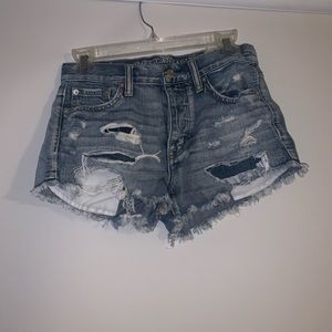 American Eagle Vintage Hi-Rose Festival Jean Short
